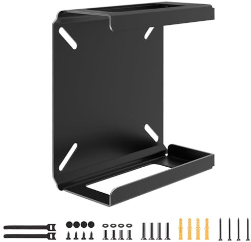 Metal PC Mount for Beelink Mini PC - Vesa/Wall/Under Desk Mount for S12 Pro, S13, SER6 Pro/SER3/SER5/SER5 MAX/Pro, SEi12/EQ13 and More