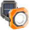 PEARL Werkstattleuchte: Solar Camping- & Arbeits-Lampe, 6W, 300lm, 1.200mAh, IP44, Magnet (Solar Arbeitsleuchte, Solar-LED-Arbeitsleuchte, Tischlampe Batterie)