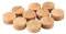 10Pcs Wasser Schlüssel Wasser Schlüssel Spieß Ventil Kork Pad for Trompete Posaune Reparatur Zubehör Durchmesser 9Mm Dicke 4Mm