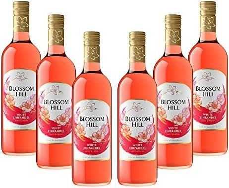 Blossom Hill I White Zinfandel I Juicy & Fresh I 750ML I Pack of 6