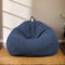 Bean Bag Hülle Nur Velours Waschbar Dehnbar Weich Dick Ohne Füllung Mit Reißverschluss Für Erwachsene Gaming Beanbag Stuhl Große Poufs,I,90 * 110cm