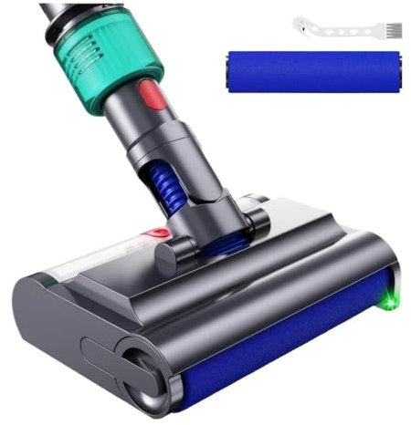 Testina Spazzola Con Serbatoio Acqua Pulita E Sporca, Compatibile Con Aspirapolvere Dyson, V7 V8 V10 V11 V15, Lavapavimenti Elettrico For Tappeti