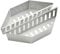 GLFLOW 2 cestas de carbón para parrilla, accesorio galvanizado para barbacoa, cesta para parrilla de carbón, bandeja de carbón para parrilla al aire libre, 38,5 x 11 x 7,5 cm