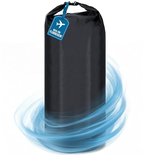 TWIVEE - 2 in 1 Rucksack Schutzhülle und Regenschutz | Flight Cover für Backpack - Flugzeug - Überzug in flexibler Größe - 60 bis 110 Liter Volumen einstellbar