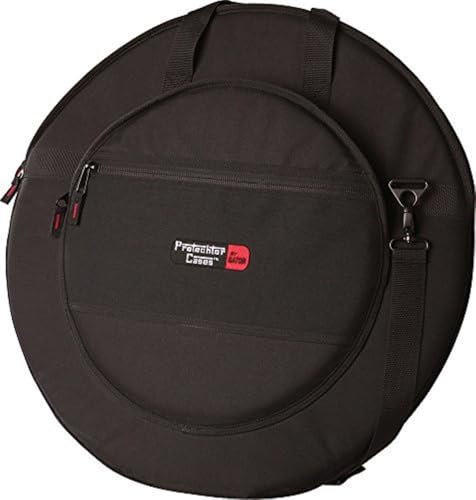 Gator Cases Protechtor Series Funda acolchada para platillos; sostiene 8 platillos de hasta 22 de diámetro (GP-12)