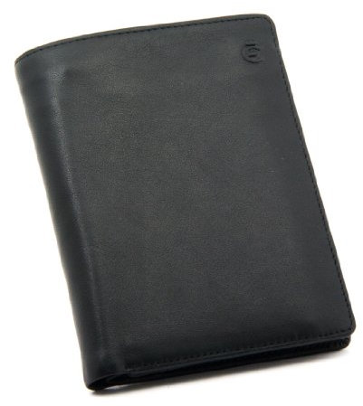 Esquire Münzbörse Logo Hochformatbörse Schwarz 048910