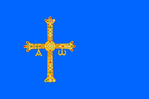 magFlags Flagge: Large Asturien (Gala) | 90x150cm