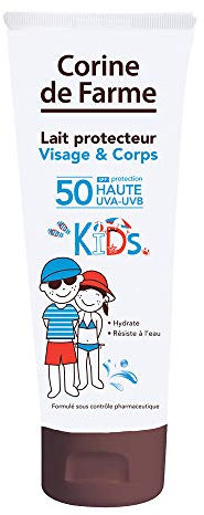 Corine de Farme Lait Protecteur pour Visage/Corps Spécial Enfant SPF50