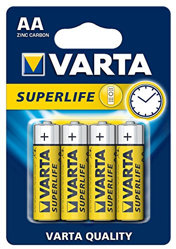 Varta Superlife AA Zinco-Carbonio 1.5V batteria non-ricaricabile