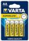 Varta Superlife AA Zinco-Carbonio 1.5V batteria non-ricaricabile