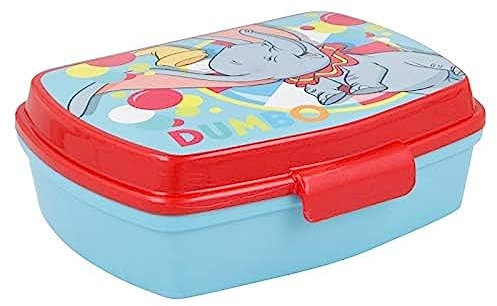 Stor 12674 Dumbo Lunchbox PVC, Kunststoff, Mehrfarbig, Único