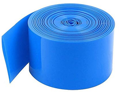 2M PVC termorestringente tubo termorestringente guaina isolante involucro per batteria 18650 (180mm)