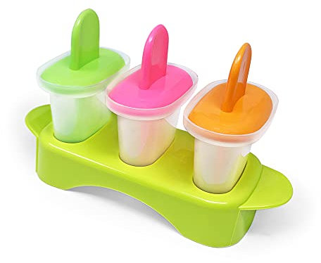 Molde clásico para helados congelados para hacer palillos de uva de silicio, palillos de uva, bandeja para hacer cubitos de helado congelado, palitos de hielo (3 unidades)