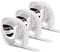 3X Goknu Label Maker Tape Compatible with Phomemo P12/P12PRO,Black on White Iron-on Labels, Compatible with Phomemo P12/P12PRO/LT12 Label Maker,Suitable for Crafts, Gifts, Document Sorting