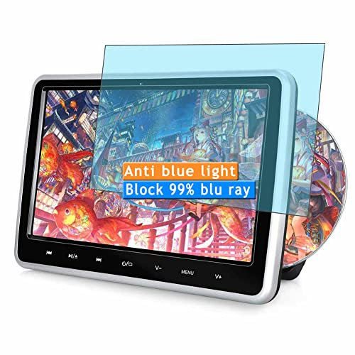 Vaxson 2-Pack Anti Blue Light Screen Protector, compatible with PUMPKIN 10.1 DVD Player PS1030B, TPU Guard Film Protectors Sticker [NOT Tempered Glass] New