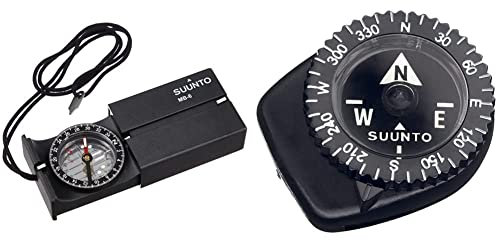 SUUNTO Kompass MB-6 NH, Nördliche Hemisphäre, SS010605011 & Kompass Clipper L/B NH, Nördliche Hemisphäre, SS004102011