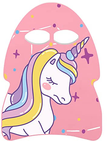 MoKo Swimming Kickboard for Kids, Cartoon Jellyfish-shape Swimming Training Aid Pool Exercise Equipment, Kickboard for Swimming Training for Swimming Beginner, Pink & Unicorn