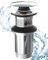 Hibbent bonde de lavabo-Universelle G1 1/4 Laiton bonde lavabo avec trop plein-Bonde Lavabo Pop-Up Chromée pour Lavabo - Bonde Clic Clac de Vidage en Laiton