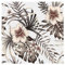 murando PREMIUM Vlies Tapete Deko Panel Fototapete tropische Blätter Wanddeko 10 m Tapetenrolle Mustertapete Wandtapete modern design Monstera exotische Pflanze b-B-0583-j-a