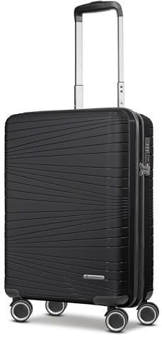 Franky Dallas 3.0 Hartschalen-Koffer klein | Trolley ausgestattet mit 4 Rollen, TSA-Schloss, Innenfächer | 37 cm x 22 cm x 55 cm - 36L - 2.7 kg