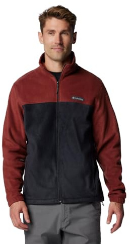 Columbia Men's Steens Mountain Full Zip 2.0, Spice/Black, L