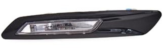 EDA PREMIUM auto Eckleuchte, Blinker, Licht Rechts Dunkel 63137154170 passend für BMW 5 F10/F11 2010-2013 (- 13), dunkel