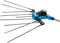 PATERLINI Abbacchiatore Elettrico Professionale per Raccolta Olive 36V - Scuotitore Raccogliolive Elettrico Leggero e Potente - Raccolta Olive Veloce (36V LOIL36 - ASTA TELESCOPICA Mt. 2.25-3.15)