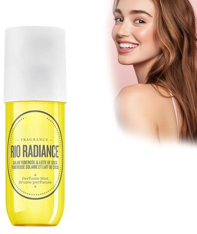 Bodyspray Parfum, Body Splash Parfum, Lang Anhaltender Duftspray, Body Splash FüR Frauen, Langlebiger Duft, Steigern Sie Den PersöNlichen Charme, 90 ml (Rio Radiance)