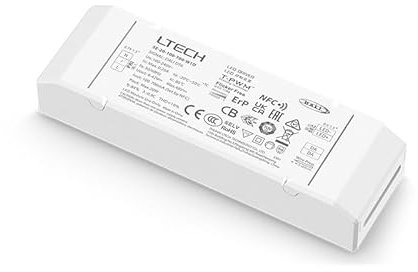 LIGHTEU®, DALI 20W 100-700mA 9-42VDC LED Intelligenter Treiber Konstantstrom Dimmbares Transformator-Netzteil T-PWM™Dimmung DALI-2 DT6 SE-20-100-700-W1D