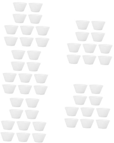 IWOWHERO 50pièces Silicone Pour Mélanger Époxy Outils Réutilisables Pour Bricolage Parfaites Pour Pendentifs