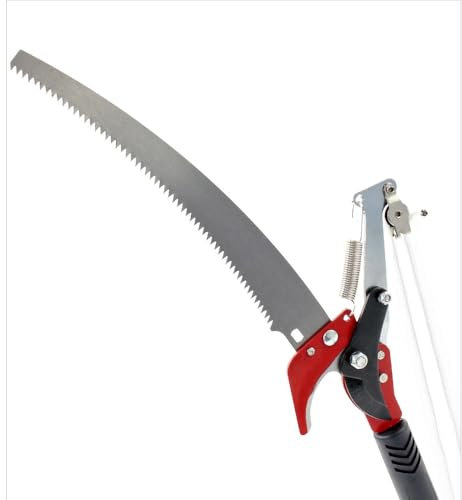 Teleskop Astsäge 100-200cm Teleskopsäge Astschere Seilzug Gartensäge