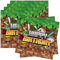 Ezydka 60 Stücke Pixel Servietten 33x33 cm Gaming Servietten Hochzeit Miner Papierserviette für Geburtstag Mädchen Jungen