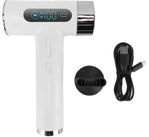 Mrisata Kabelloser Haartrockner Akku Fön 300W Hochgeschwindigkeit kalter heißer Wind USB wiederaufladbarer Reisefön für Studenten Schlafsaal Reisen