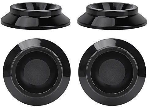 YDuupxe Klavierrollenbecher, Rundes ABS-Klavierradbecher-Set, Bodenschoner für Klaviere, Reduzieren Vibrationen und Minimieren Kratzer