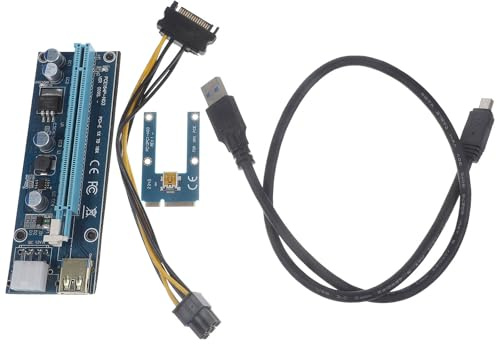 Cabilock Externe Grafikkarte für Laptop mit Pcie X16 Anschluss und 60cm USB Kabel PCB Elektronik für Verbesserte Leistung und Multimedia Erfahrung