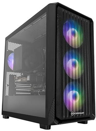 PCSpecialist Prism PC Gaming - AMD Ryzen 7 8700F 5.10 GHz 8-Core, 16 GB RAM, 8 GB GEFORCE RTX 5060 Ti, 1TB M.2 SSD, Windows 11