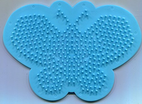 SES Creative 00785 Butterfly Bead Pegboard for Kids, Colorful Craft Kit