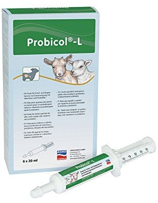 Probicol-L Paste, Schaf Ziegen Lamm Erstversorgung, 6x 20ml