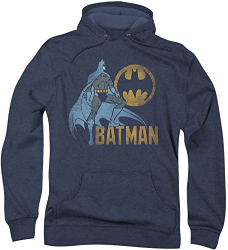 Batman - Herren-Uhr Ritter Hoodie, Medium, Navy