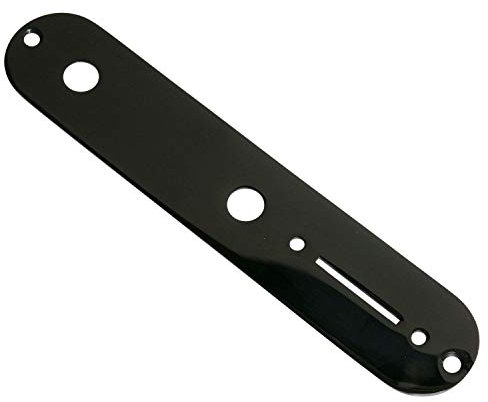 USA Telecaster Compatible Control Plate - Black