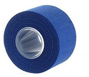 MC24 Sport Tape Sporttape Tape Tapeverband Fingertape, blau, 3,8 cmx10 m, 1 Rolle
