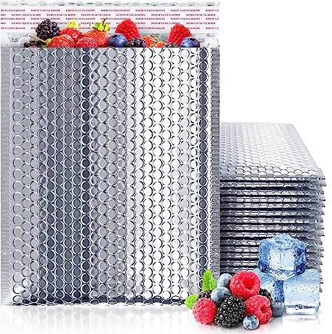 ABC Cool Shield Thermo-Luftpolster-aschen, 11 x 15 cm, gepolsterte Thermoumschläge, 11 x 15 cm, für Verpackungen, GroÃŸhandelspreis