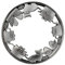 EXCLUSIVE Candle Topper/JAR Topper LID Favorite Things Brushed Silver