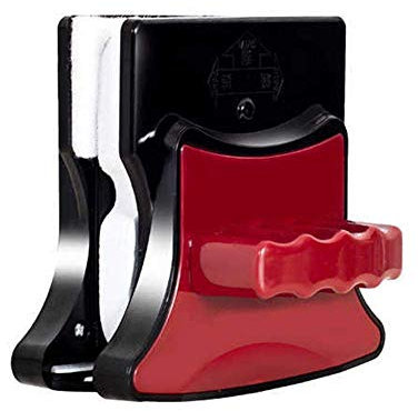 KGAYUC Double-Sided Magnetic Glass Wiper Cleaner for Windows, Fish Tanks, Skylights, Patio Doors, Bedroom Windows, Red