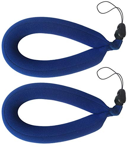 Everything But Stromboli Waterproof Camera Float Strap Blue - Floating Lanyard for GoPro Hero, Phones, Underwater Camcorder