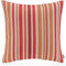 HOCK Glory Outdoor Kissen 50x50cm Streifen orange rot col. 9 cobo