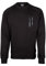 Gorilla Wear Newark Sweater - Schwarz Bodybuildung Fitness Sport Alltag Langarm Lange Ärmel Bequem Reissverschluss mit Tasche Enge Passform Baumwolle Polyester Pullover praktisch Workout, XXL