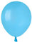 Busta 100 palloncini in lattice naturale Premium Quality A50 (Ø 13cm / 5), azzurro