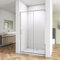 Biubiubath 1100mm Sliding Shower Enclosure Shower Screen Walk in 6mm Glass Door