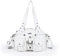 Angel Kiss Sacs à Main portés épaule Femme Cuir Grand Capacité Sac Bandoulière Femme PU Synthétique Fourre-Tout avec bandoulière Ajustable Sac de Messager de Bureau Shopping Voyage